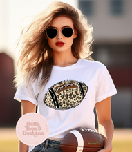 Load image into Gallery viewer, Leopard Football Tee
