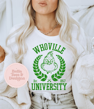 Load image into Gallery viewer, Whoville University Tee
