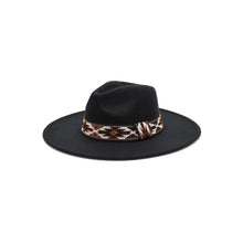 Load image into Gallery viewer, Tribal Band Panama Hat
