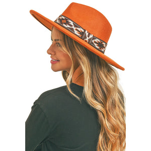 Tribal Band Panama Hat