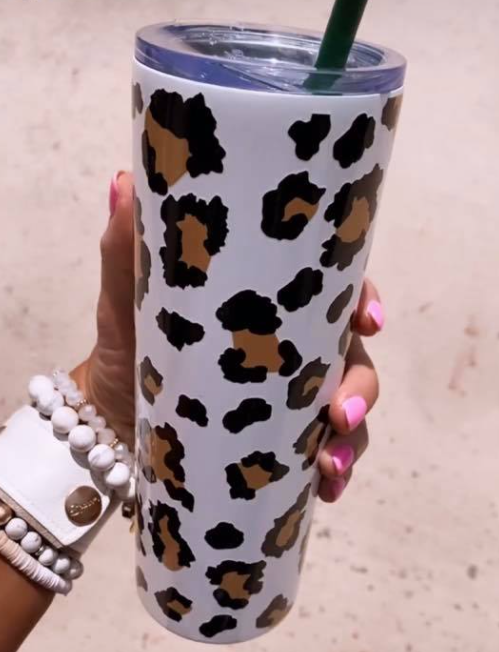 Swig 22 oz Tumbler - Luxy Leopard