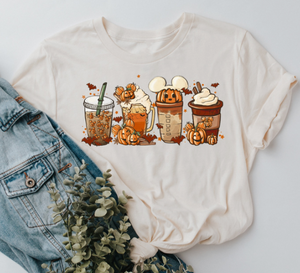 Fall Mouse Latte Tee