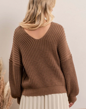 Load image into Gallery viewer, Slouchy Knit Sweater
