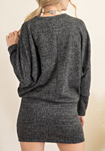 Load image into Gallery viewer, Dolman Sleeve Sweater Dress
