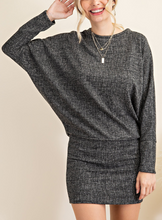 Load image into Gallery viewer, Dolman Sleeve Sweater Dress
