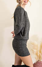 Load image into Gallery viewer, Dolman Sleeve Sweater Dress
