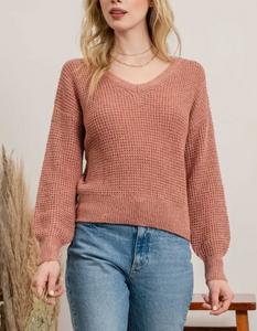 Open Back Pullover