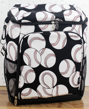 Load image into Gallery viewer, Baseball Backpack Cooler
