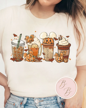 Load image into Gallery viewer, Fall Mouse Latte Tee
