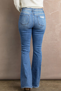 Lily Distressed Bootcut Jeans