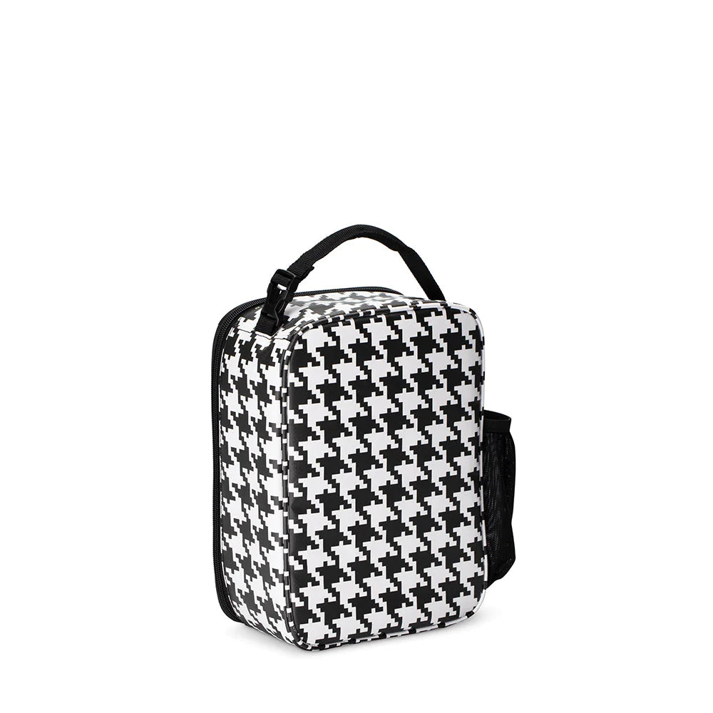 Houndstooth lunch bag sales